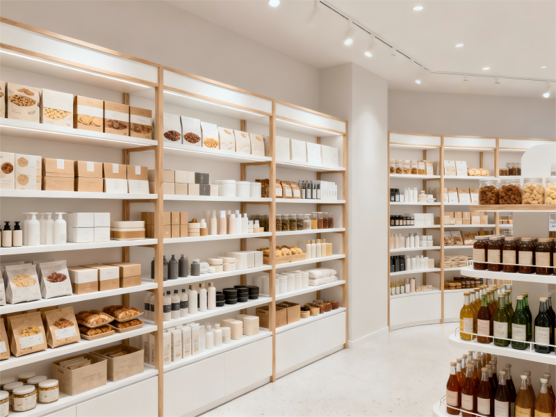 颜值与实用并重，五洲货架重塑超市购物新体验