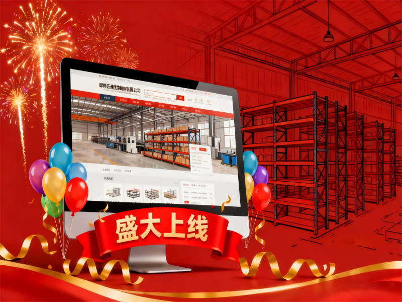 热烈庆祝公司网站建设成功