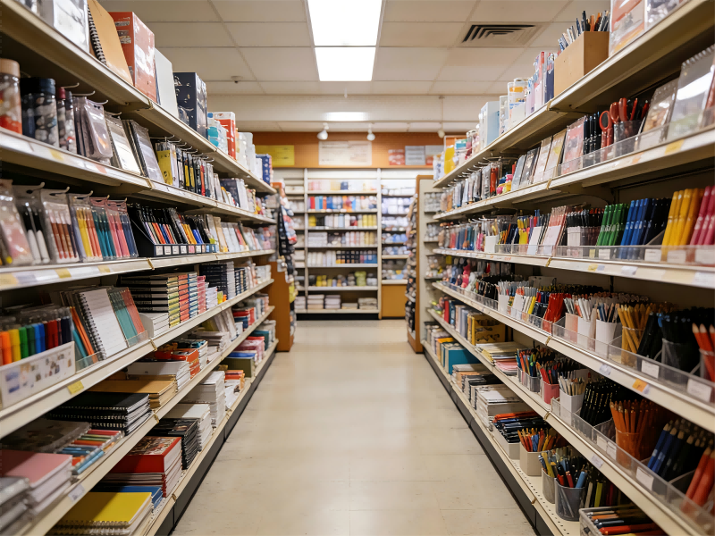 文具店货架：提升店铺陈列效率与购物体验的利器