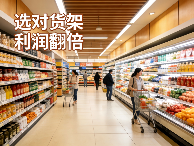 超市老板必看：选对货架，让您的门店坪效提升30%的秘诀——深度解析五大核心指标