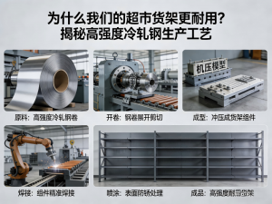 为什么我们的超市货架更耐用？揭秘高强度冷轧钢生产工艺